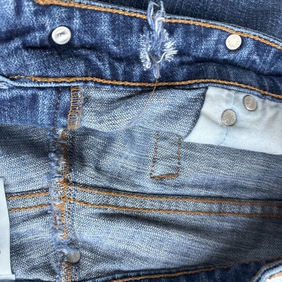 Levis Women Jeans Size 12 537 Low Flare Blue Medium Wash Denim (approx 32x28) - Picture 6 of 16